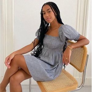 Hillhouse Nap Dress - Athena - Tai Check - Small